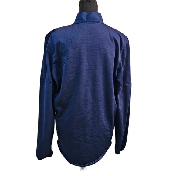 Under Armour Loose Coldgear Zip Blue Jacket 95% Polyester 5% Elastane Size M - Picture 2 of 8